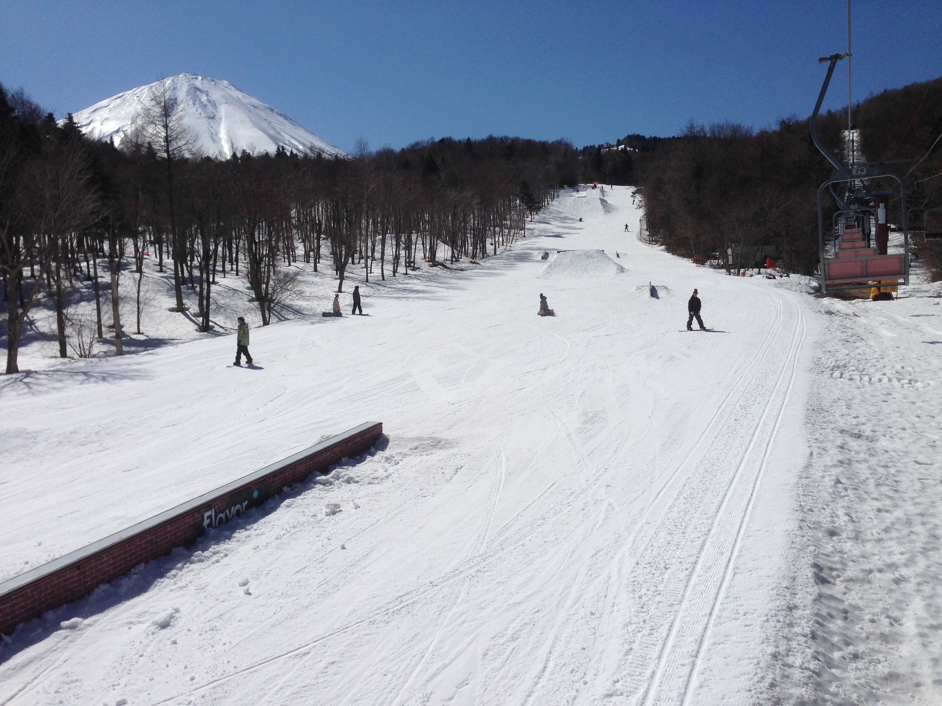 スキー 場 富士山